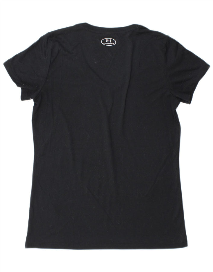 Under Armour T-Shirt Femme UK 8 Small Noir