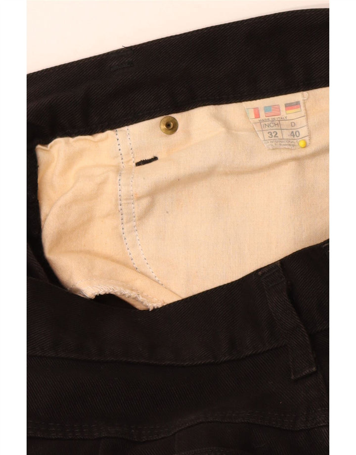 Roccobarocco Jean fuselé pour femme EU 40 Medium W32 L30 Noir