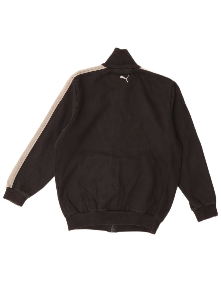 Puma Veste de Survêtement Graphique Garçon 9-10 Ans Noir Colorblock