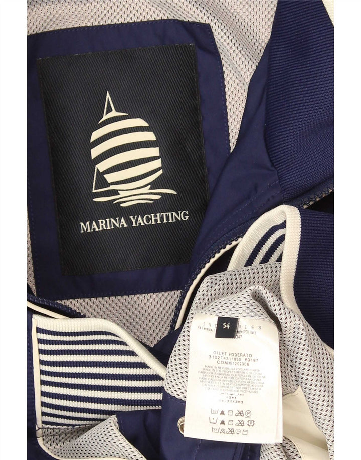 Marina Yachting Gilet Homme IT 54 2XL Bleu Marine Polyester