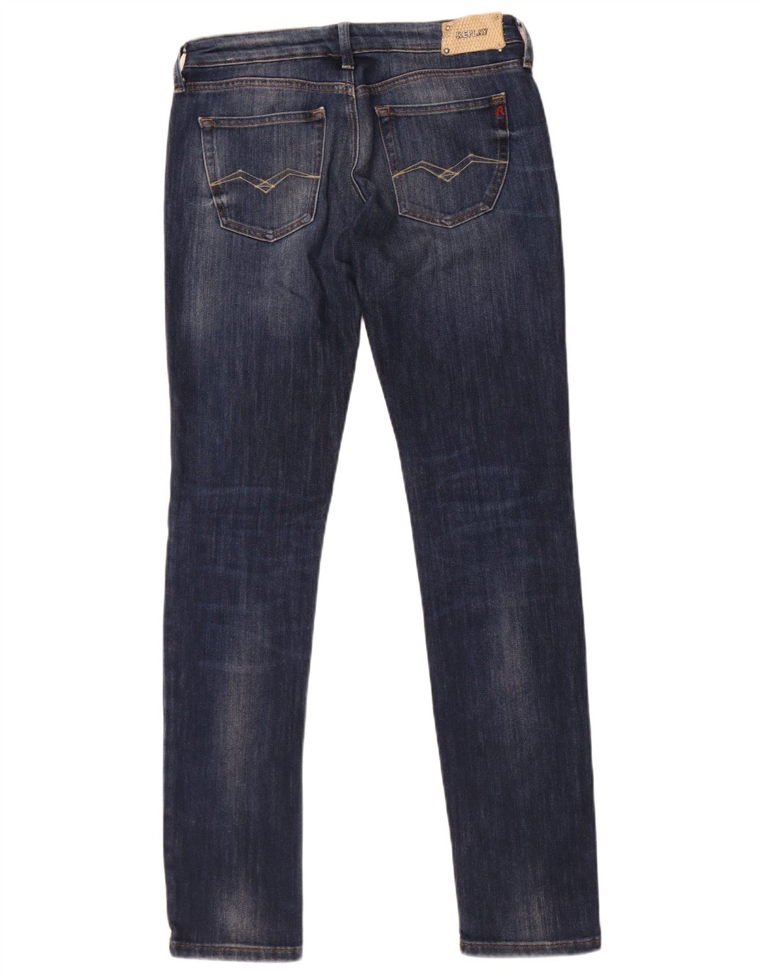 Replay Jean Slim Rhaxma W29 L34 Homme Bleu Marine Coton
