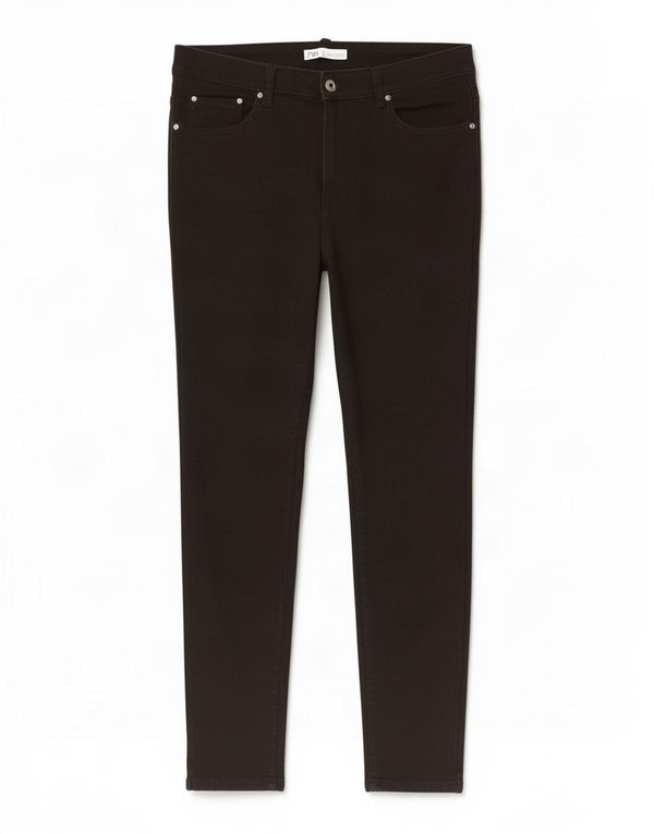 Zara Jean skinny pour homme EU 44 Large W34 L30 Noir