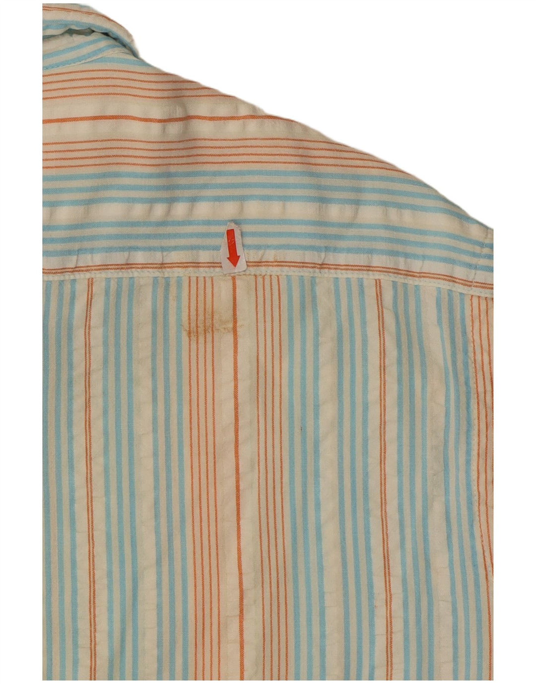 Diadora Chemise Large Multicolore Rayé Coton Homme