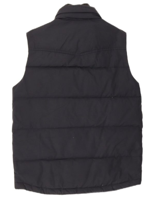 Tommy Hilfiger Gilet rembourré pour homme UK 36 Small Bleu marine Coton