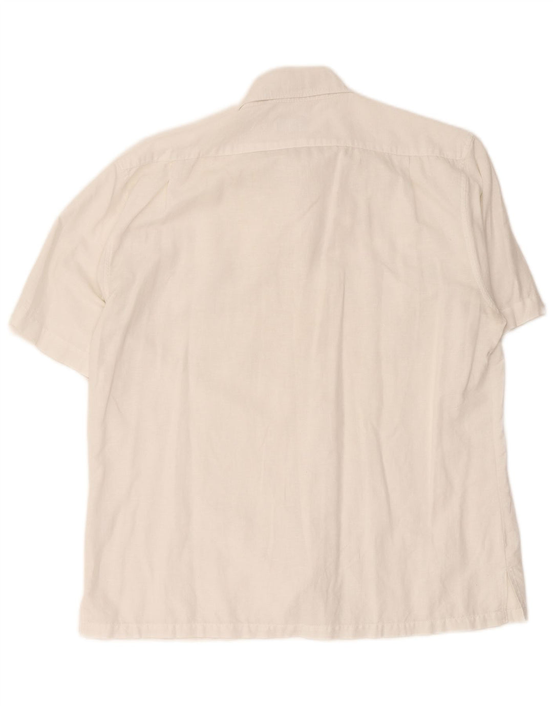 Rifle Chemise à manches courtes pour hommes Grand coton blanc