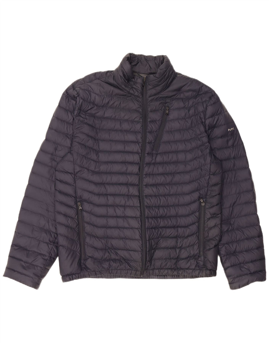 MICHAEL KORS Veste matelassée pour homme UK 42 XL Bleu marine Nylon