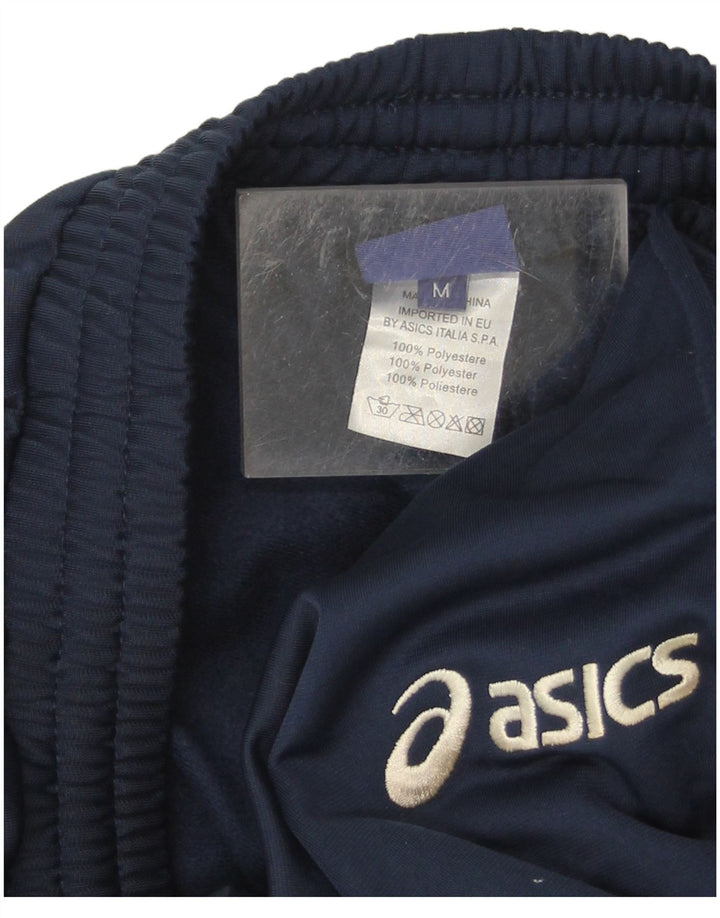 Asics Pantalon De Survêtement Homme Bleu Marine Moyen Polyester