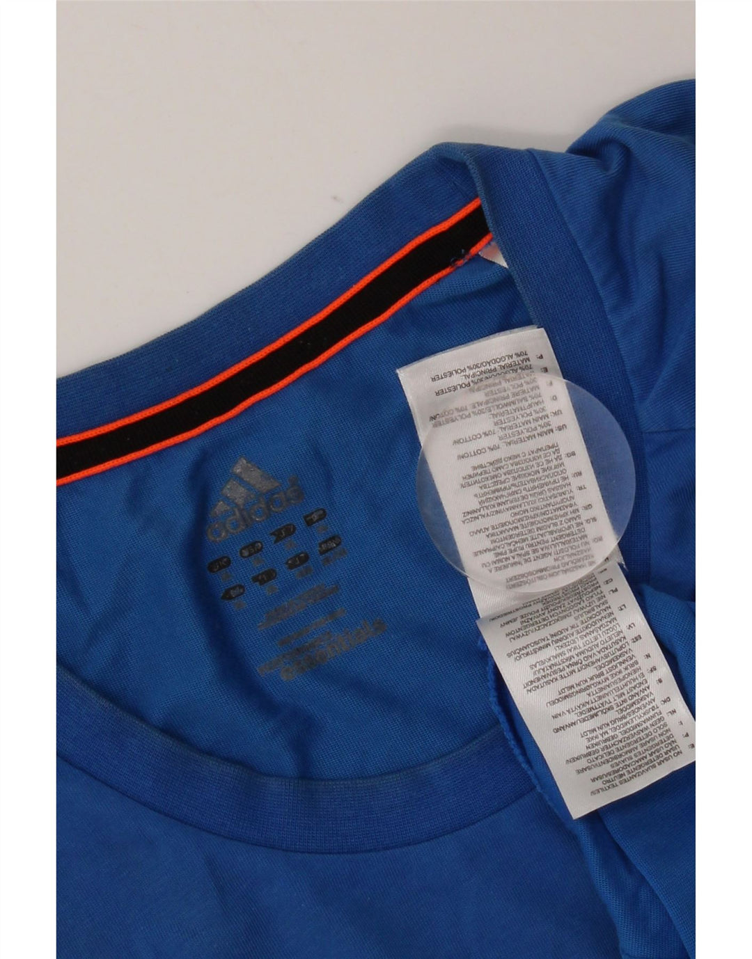 Adidas T-Shirt Homme Top XL Bleu Coton