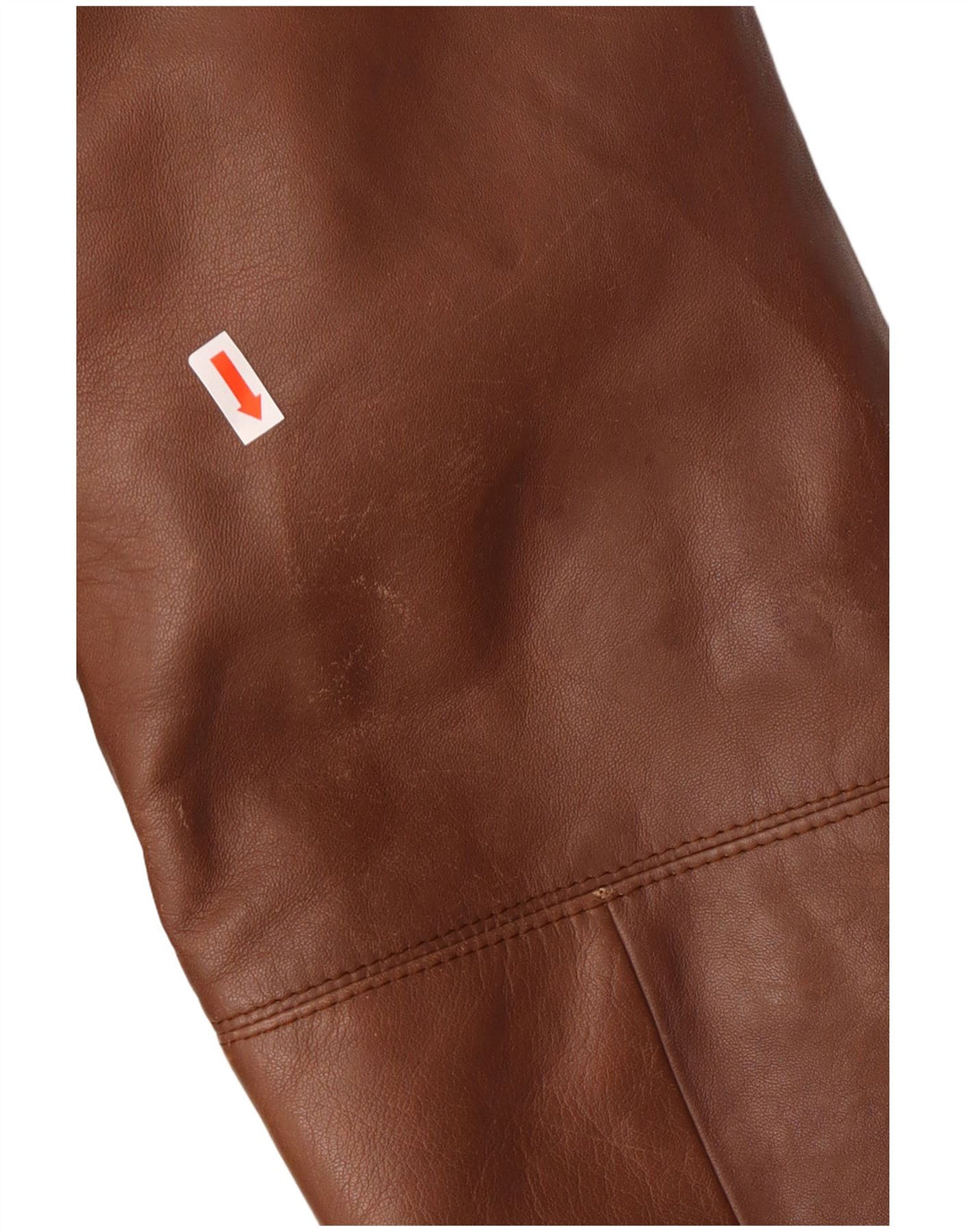 Veste en cuir femme vintage IT 50 XL Marron