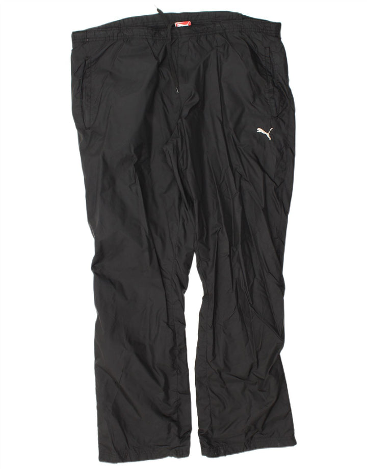PUMA Pantalon de survêtement pour homme Large Noir Nylon
