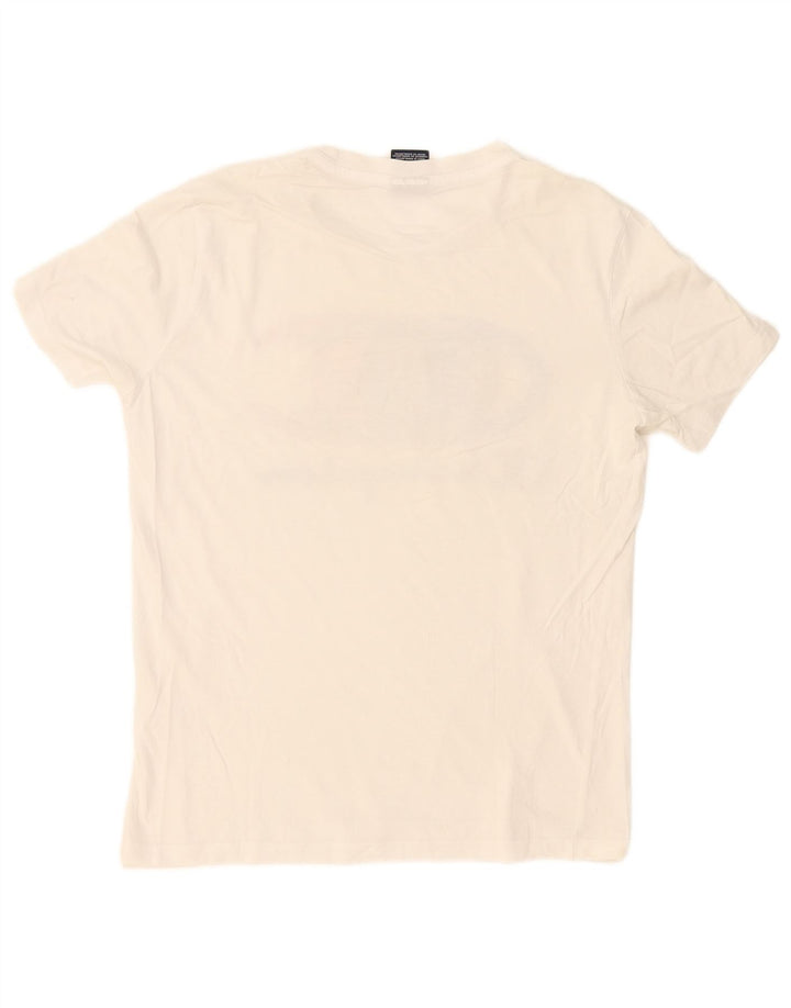 Champion T-Shirt Graphique Homme Petit Blanc