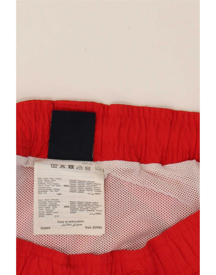 Champion Short de Bain Homme Rouge Moyen Polyamide