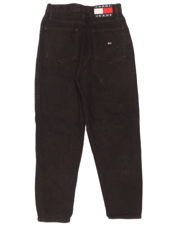 Tommy Hilfiger Jean court fuselé pour femme W25 L25 Noir