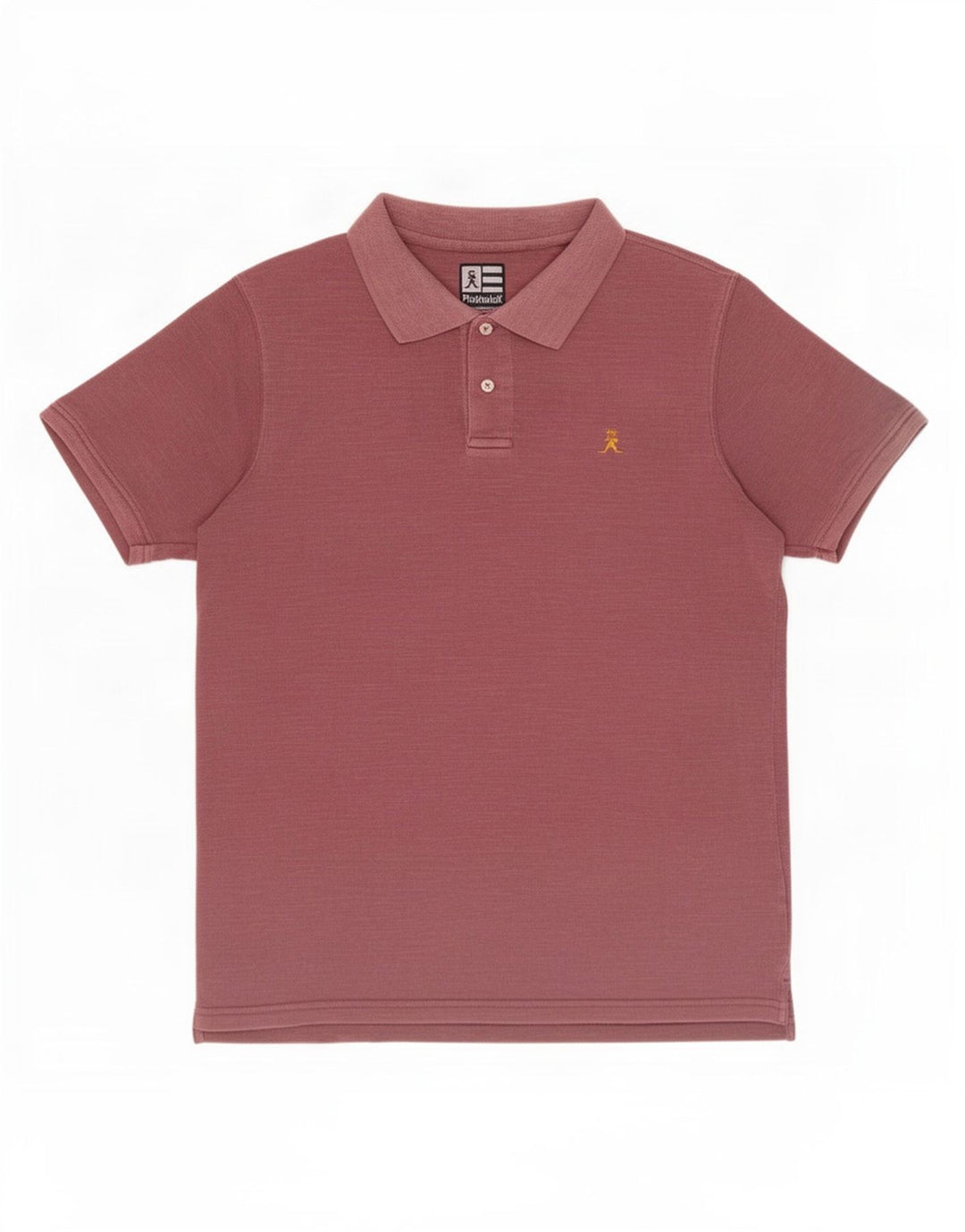 Pickwick Polo Homme Rose Moyen Coton