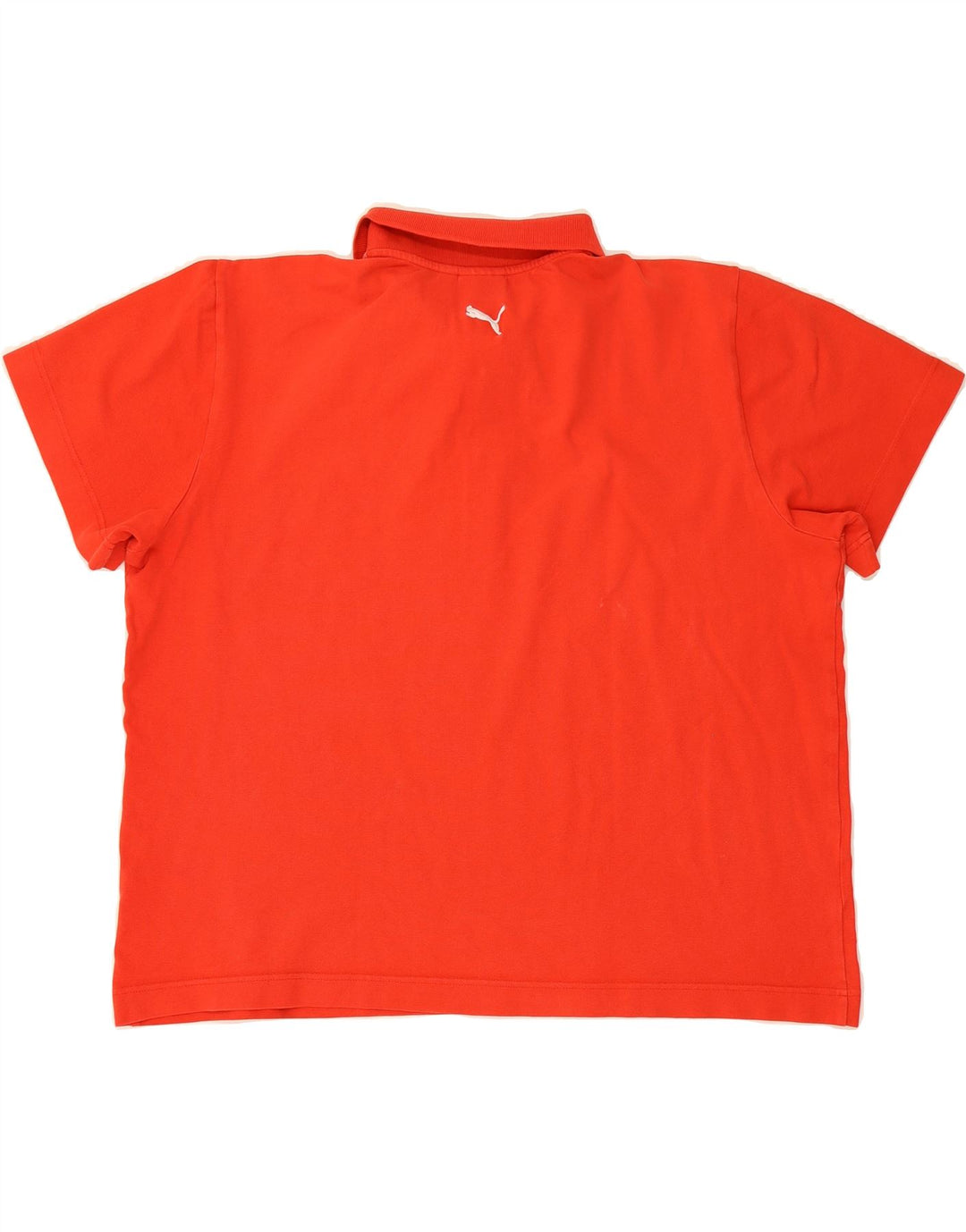 PUMA Mens Polo Shirt XL Red Cotton Vintage Puma and Second-Hand Puma from Messina Hembry 