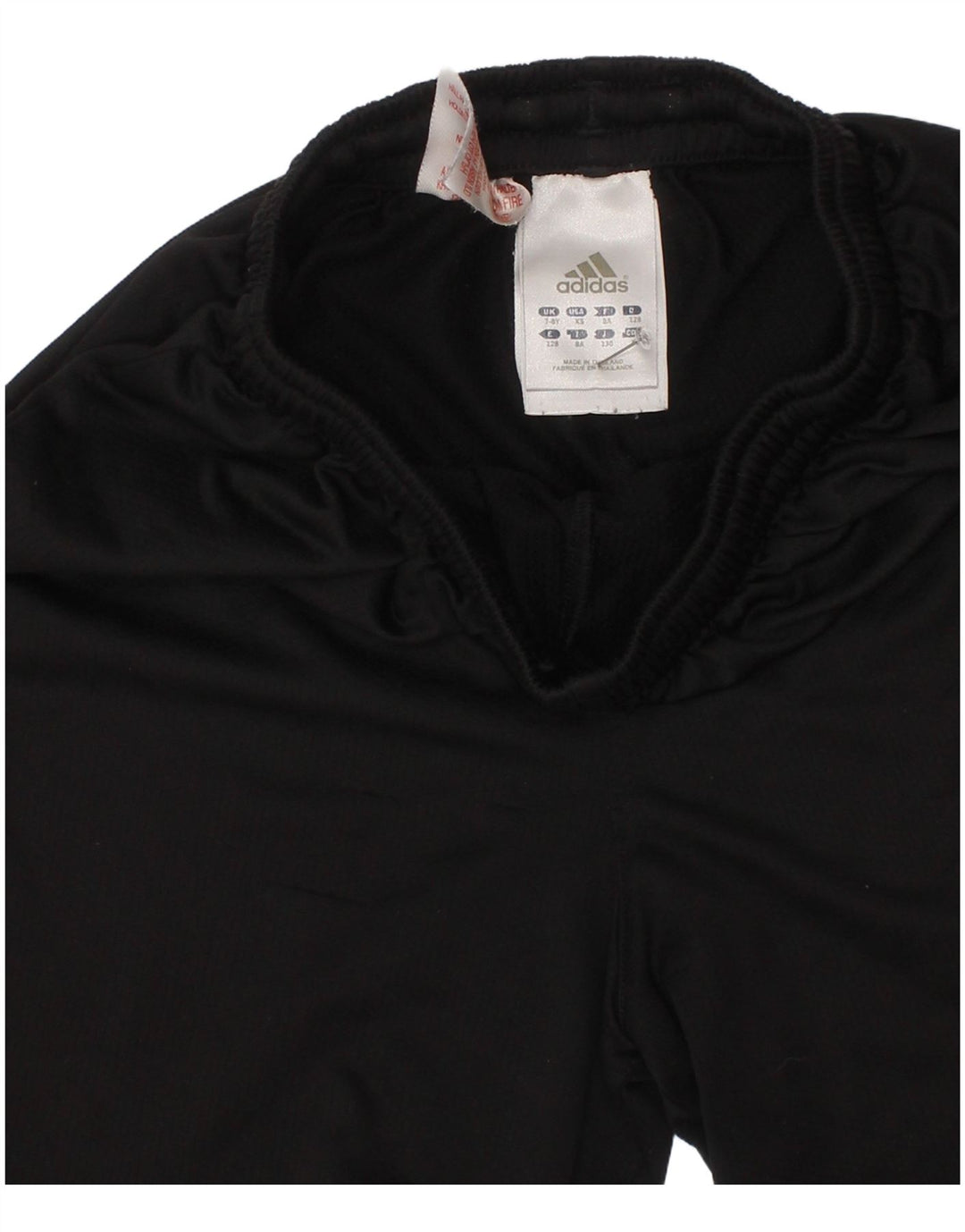 Adidas Short de Sport Garçon 7-8 Ans Noir Polyester