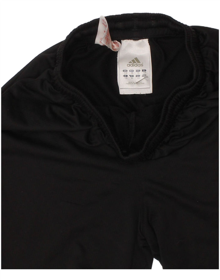 Adidas Short de Sport Garçon 7-8 Ans Noir Polyester