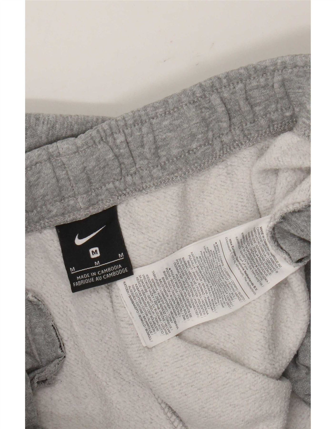 Nike Pantalon de survêtement pour homme en coton gris moyen