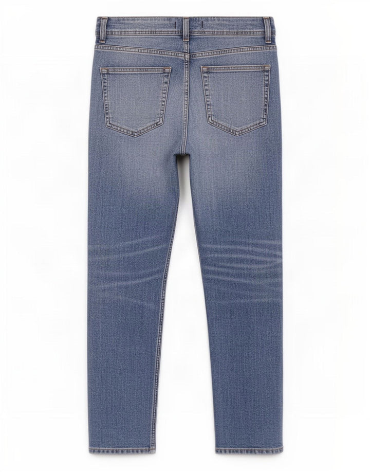 Zara Jean court pour femme EU 40 Medium W30 L26 Bleu