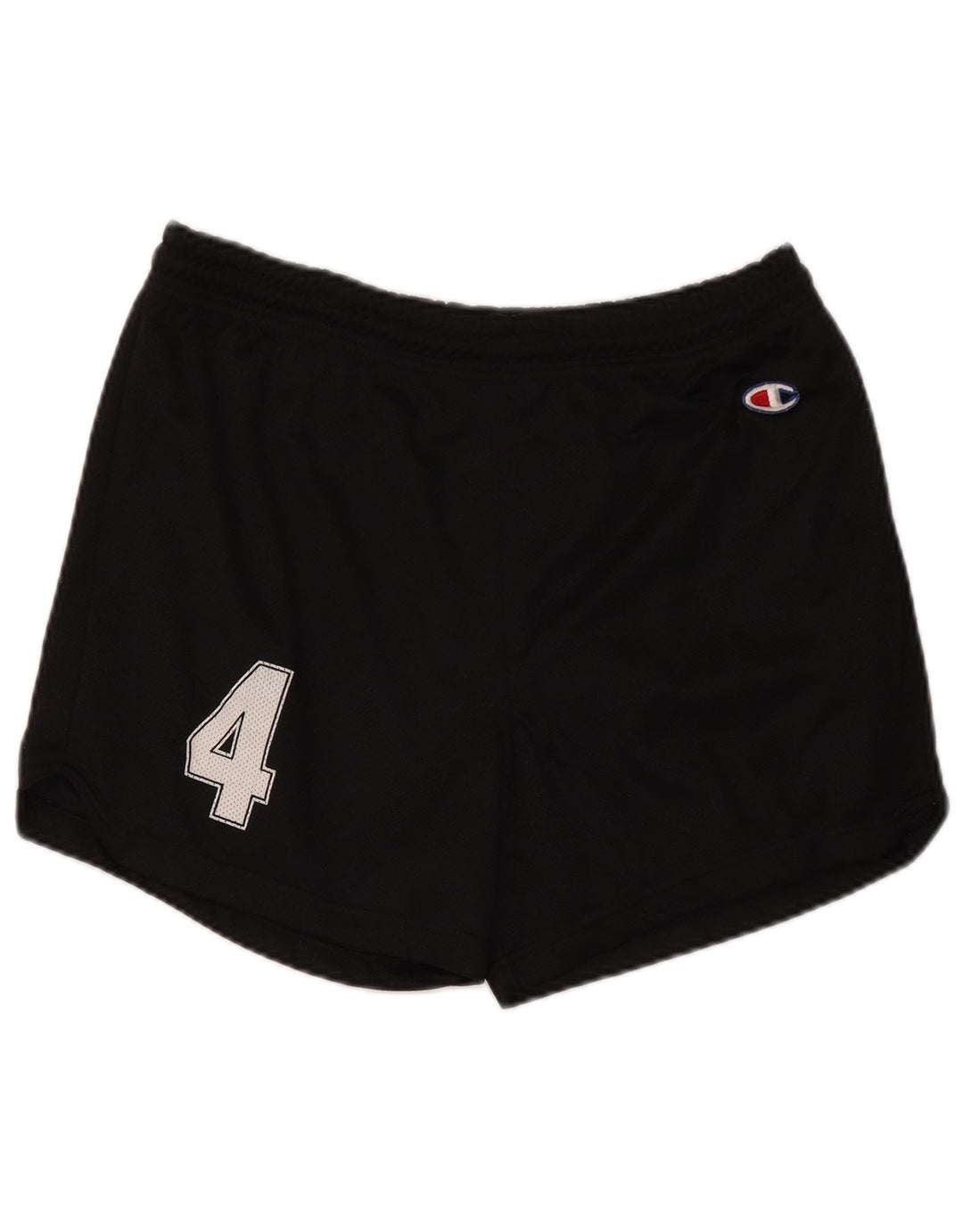 Champion Short de Sport Homme Large Noir Polyamide