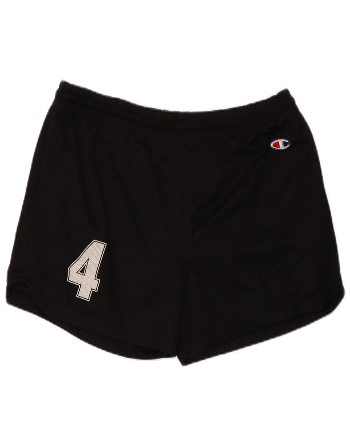 Champion Short de Sport Homme Large Noir Polyamide