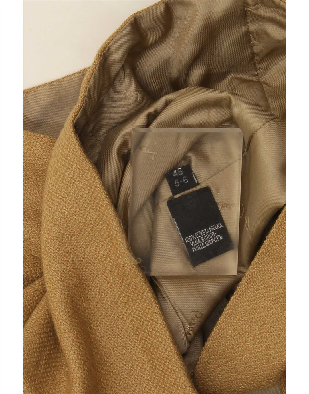 Pierre Cardin Gilet Homme IT 48 Laine Marron Moyen