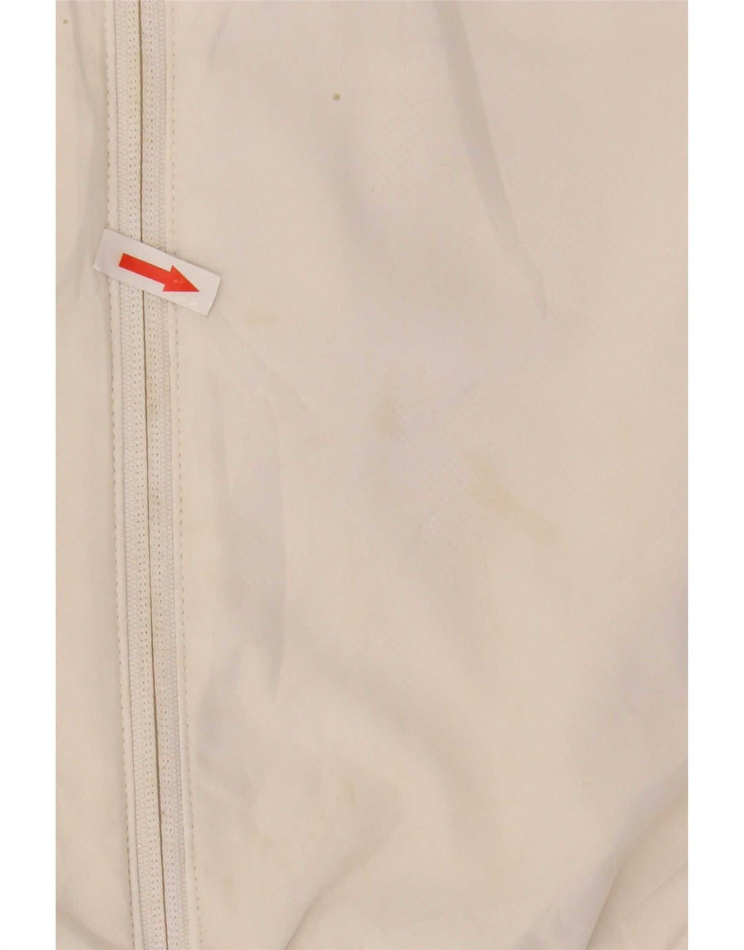 Puma Veste de survêtement pour homme Large Blanc Colorblock Polyester