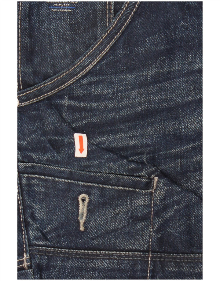 Jack & Jones Short Cargo Denim Medium W32 Homme Bleu Marine Coton