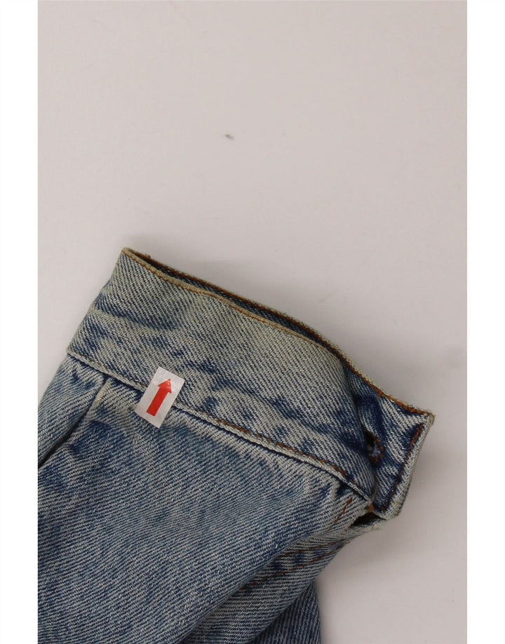 veste en denim homme vintage UK 38 coton bleu moyen