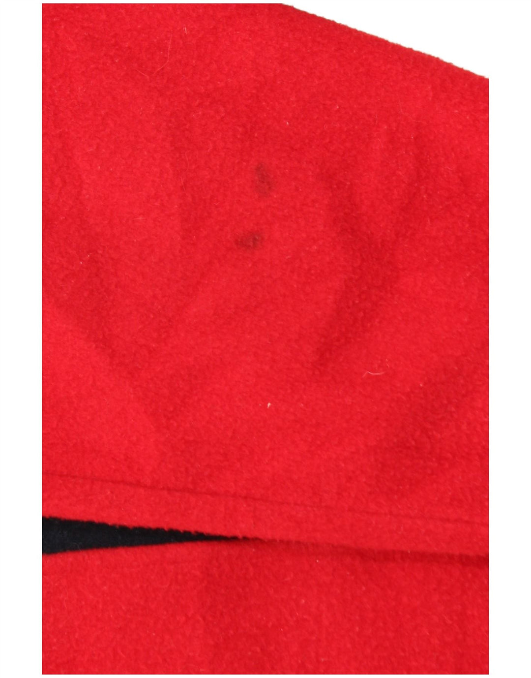 INVICTA Pull polaire graphique à col zippé pour homme, petit color block rouge