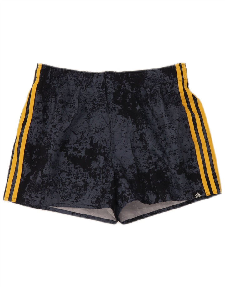 Adidas Short de sport pour homme Gris moyen Tie Dye Polyester