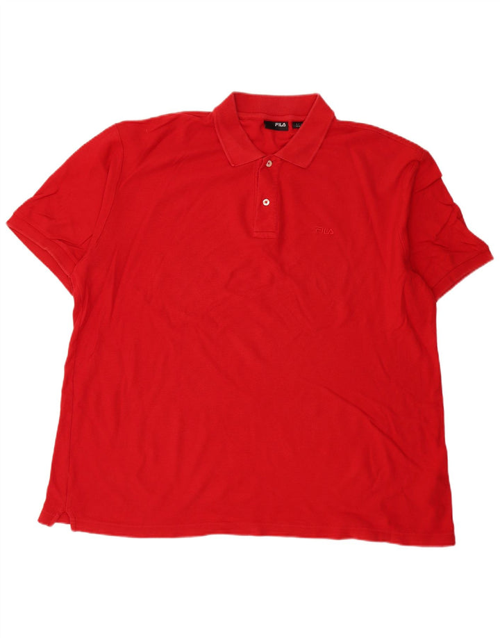 Fila Polo Homme XL Rouge