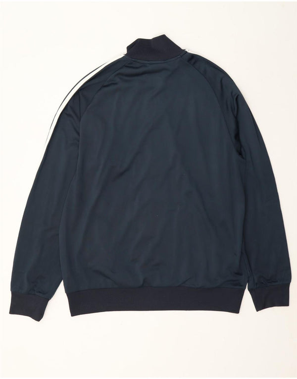 Adidas Veste de survêtement pour homme Bleu marine moyen Polyester