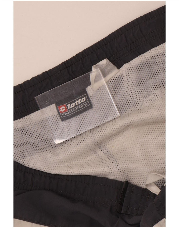 Lotto Short de Bain Homme Large Gris Colorblock