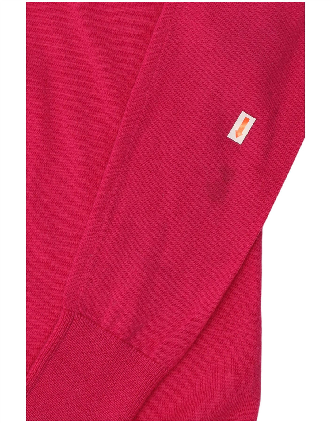 Lyle & Scott Pull col en V pour femme UK 10 Petite laine mérinos rose