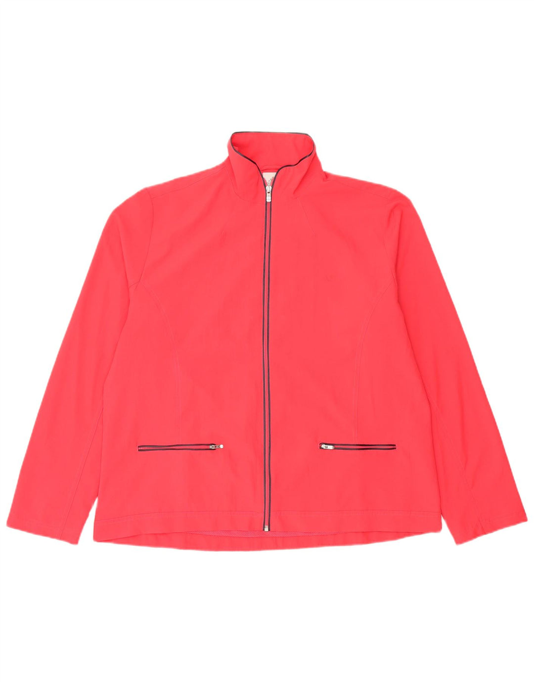 Adidas Veste de survêtement pour femme UK 22 XL Rouge Polyester
