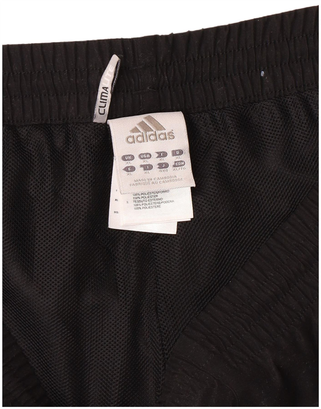 Adidas Short de sport pour homme XL Noir Polyester Sports