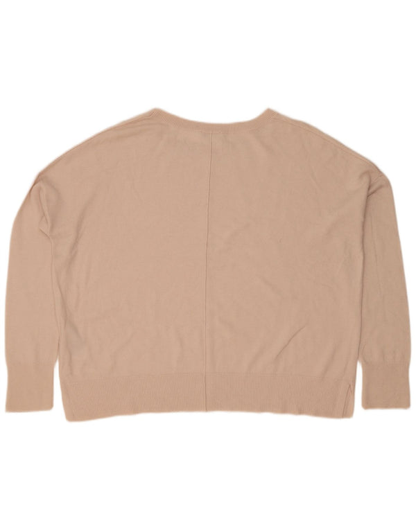 Gap Pull surdimensionné à col bateau pour femme UK 10 Petit nylon rose