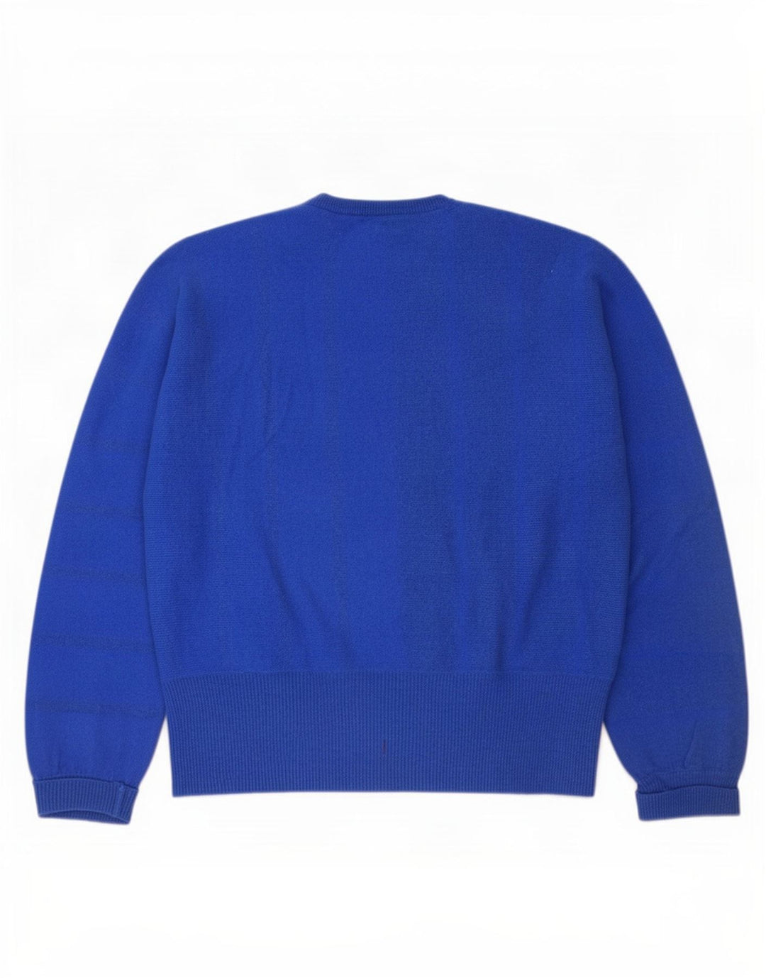 Mapier Pull surdimensionné à col rond pour femme UK 10 Petit Bleu