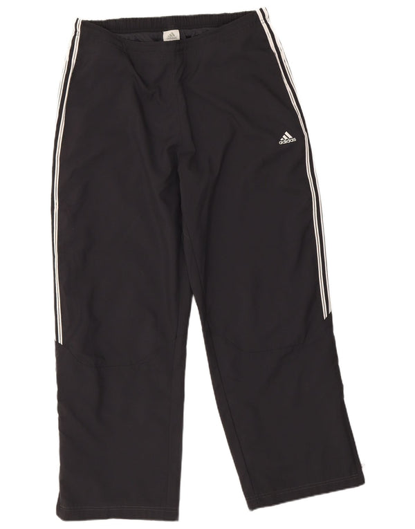 Adidas Pantalon de survêtement pour femme Joggers UK 14 Medium Noir Polyester