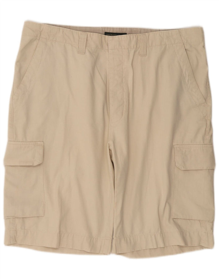 DOCKERS Short Cargo Kakis Homme W40 XL Coton Beige