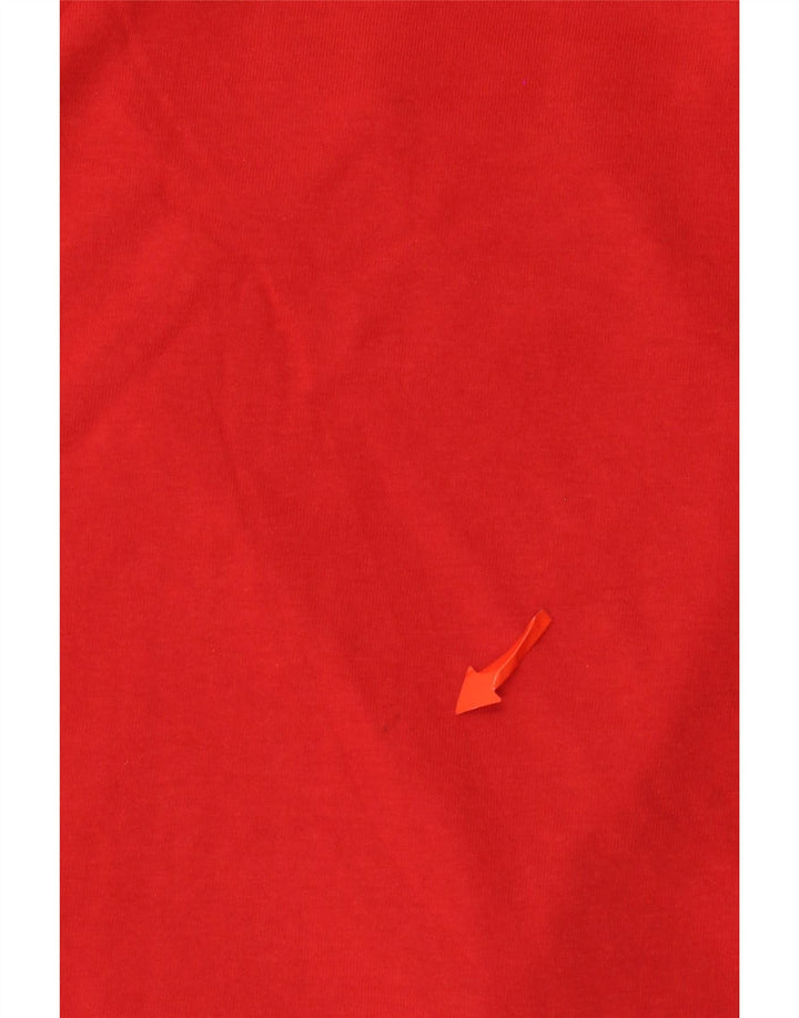 Kappa T-Shirt Homme Haut Large Rouge Coton