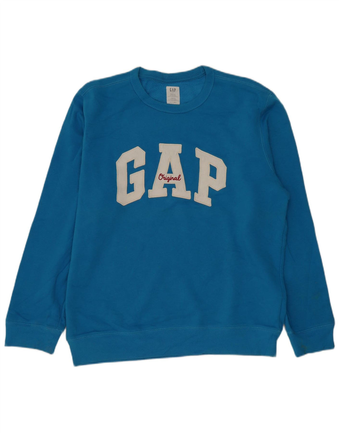 Gap Sweat-Shirt Graphique Homme Grand Bleu Coton