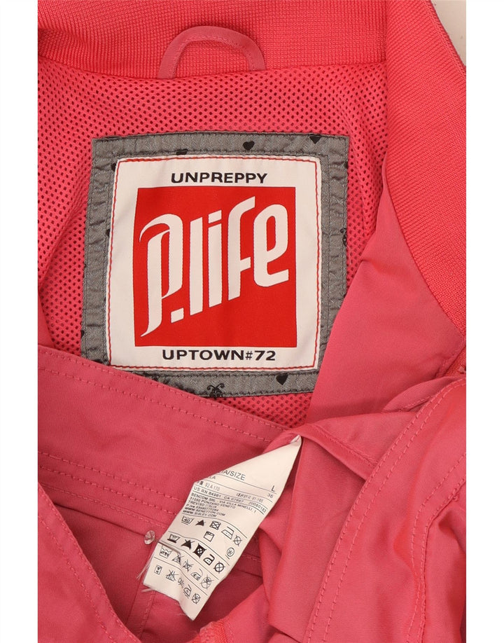 Playlife Veste Bomber Femme UK 16 Large Rose Polyamide