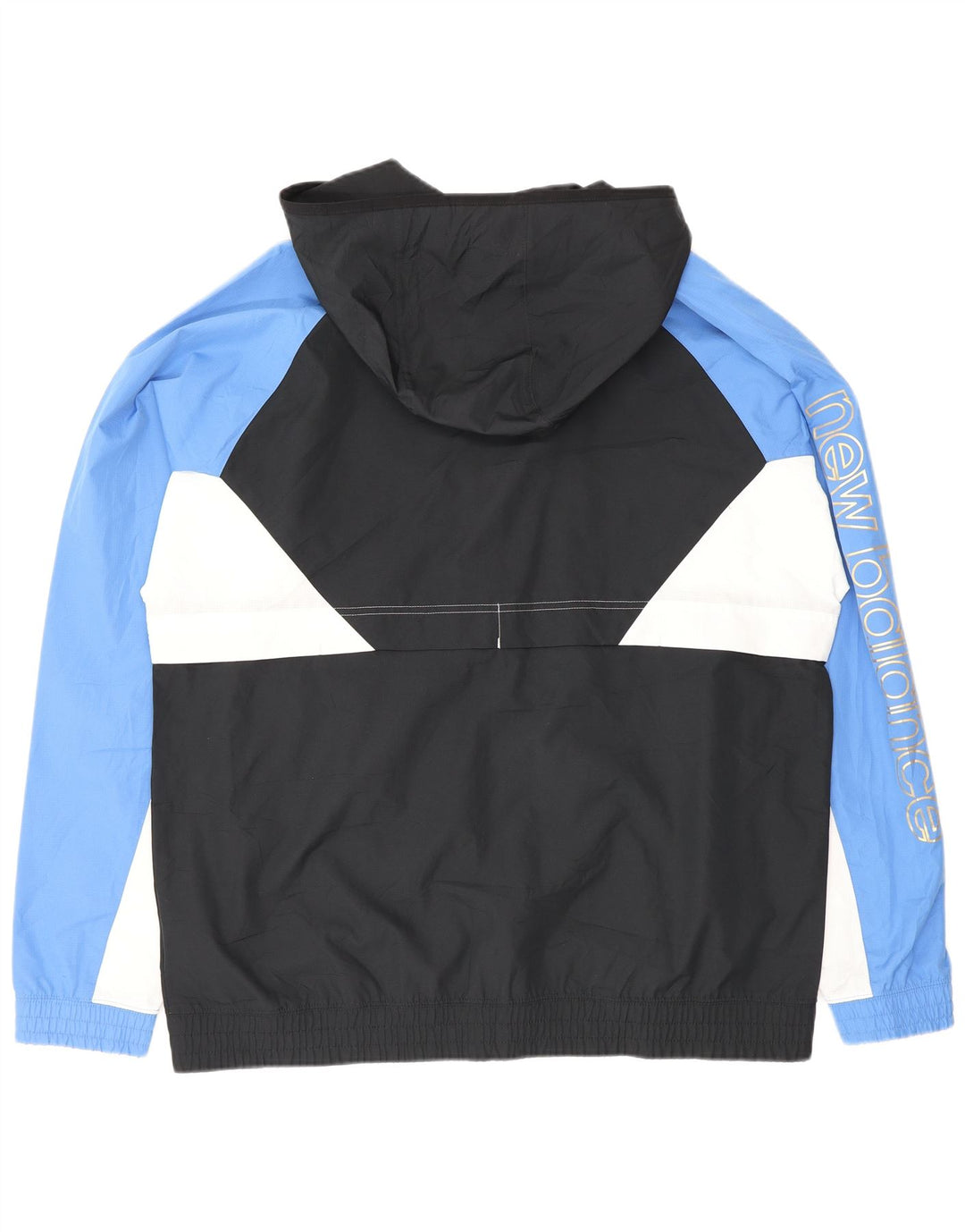 New Balance Veste de survêtement graphique pour homme Large Noir Colourblock