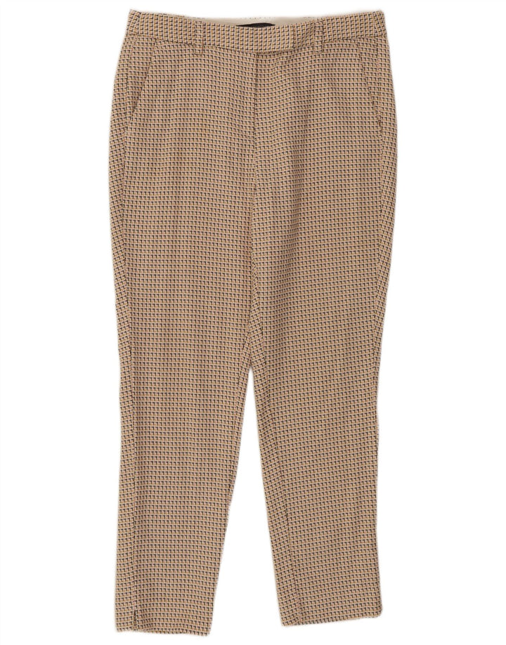 Marks & Spencer Pantalon court à motif abstrait pour femme UK 12 Medium W30 L