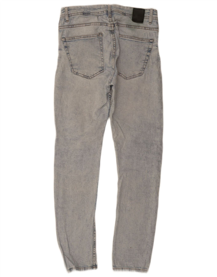 Zara Jean slim pour homme EU 42 Large W32 L29 Bleu