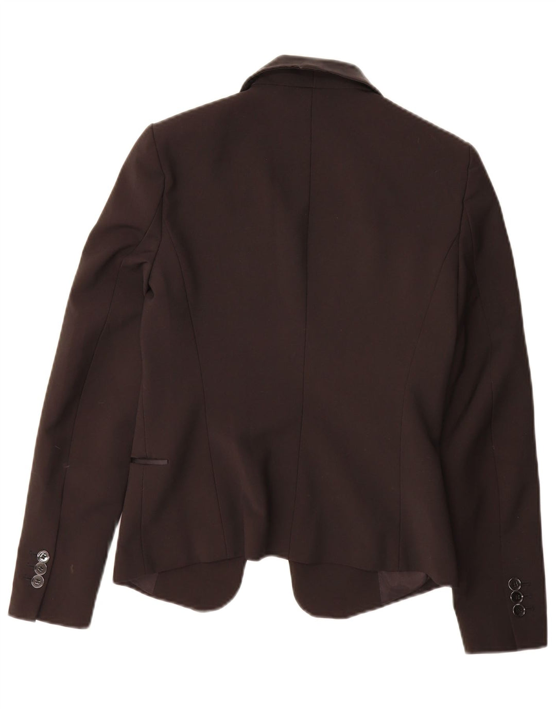 Zara Veste Blazer Femme UK 6 XS Noir