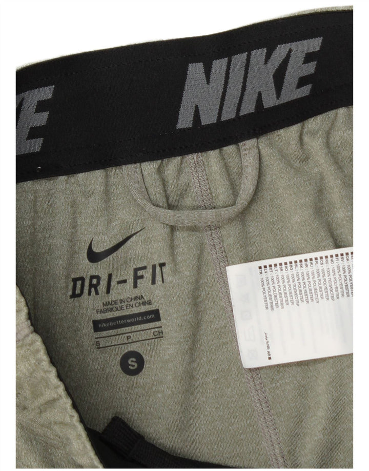 Short de sport Nike Dri Fit pour hommes, petit, vert, polyester
