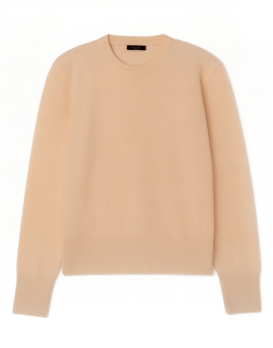 Massimo Dutti Pull ras du cou pour femme UK 14 Beige moyen